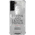 Game of Thrones: Tyrion Lannister Quote Galaxy S21 FE Clear Case